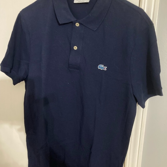 Lacoste Navy blue Classic Fit Polo Shirt - Picture 2 of 11